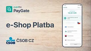 Everifin PayGate - Platba ČSOB (CZ)