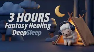 Fantasy Deep Sleep Music: 3 Minutes: 3-Hour Healing Sleep Music 💤