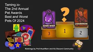 Taming io-  Best and Worst Pets of 2024 and Awards!