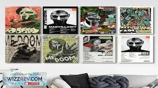 MF DOOM Music Pop Album Cover HD Canvas Printing Poster Home Living