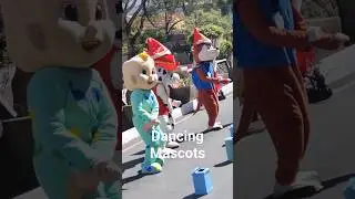 Dancing Mascots at Session Road 2023! #sessionroad #mascot #streetperformer #shorts