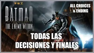 Batman The Enemy Within - Temporada 2 - Todas Las Decisiones y Finales - Episodio 1