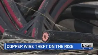 Copper wire theft on the rise in Austin
