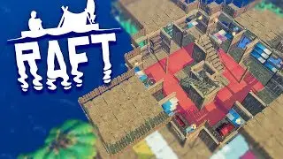 RENOVATING THE HOUSE! Raft Survival Episode 13
