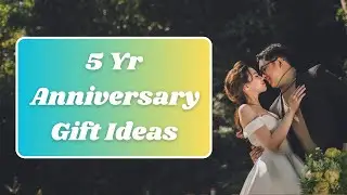 20 Best 5th Anniversary Gift Ideas 2025 | Wedding Anniversary Gift Ideas | Anniversary Gift ​