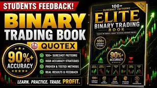 Binary Trading Book for beginners | Students Reviews about our strategy | Simple Trading Book📙