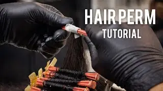 Professional Hair Perm With Chemicals &ndash; Step by Step