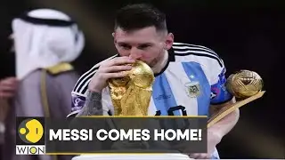 Messi returns to hometown Rosario after winning FIFA World Cup | WION Sports | English News