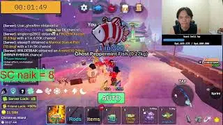 (Subathon) berburu Roblox fish it x8 gratisan dll part.78 #live #gaming #fyp #mediashareon #subathon
