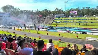 eastern creek drag racing - the warm ups and time trials