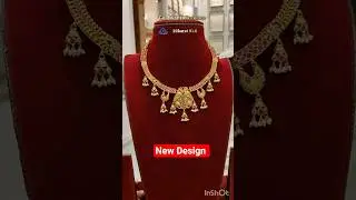 Beautiful gold Kanti necklace design. gold Kanti necklace designs. Jagdish Jewellers Ramnagar