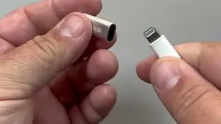 Адаптер кабеля освещения (женский) на USB Type C (мужской)