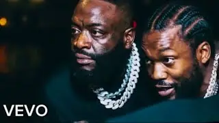 RICK ROSS FT. MEEK MILL ( HARD TIMES ) Official Music Video 2025