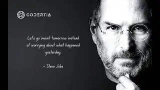 #MondayMotivation #SteveJobsQuotes #MindsetMatters #DreamBig #Codertia