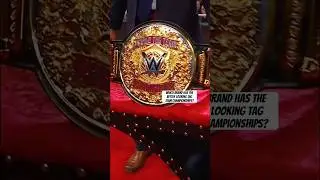 Which WWE brand has the better looking tag team championships? #shorts #wwe #smackdown  #wrestling