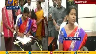 Minister Taneti Vanitha Takes Charge as Woman and Welfare Development Department