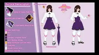 My First Character Reference Turnaround Sheet | Speedpaint Timelapse