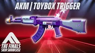 AKM TOYBOX TRIGGER Skin Review | The Finals Season 6 Foamed Fury Set