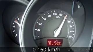 Kia Rio 1.1 CRDi (2011) 0-160 und 80-130 6.Gang