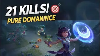 21 KILLS! 🎯 Pure Dominance.Change is a Beast! 21 Kills MVP Performance @MobileLegends5v5MOBA 