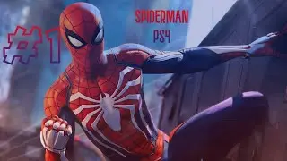 Première Partie Sur SpiderMan PS4!!!