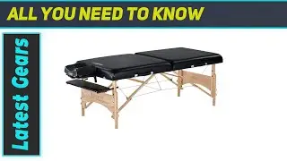Master Massage Gibraltar Extra Wide Portable Massage Table - The Ultimate Spa Experience