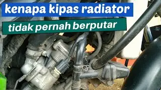 kapan kipas radiator akan hidup/berputar dan cara pengujiannya full #vixion #jupitermx