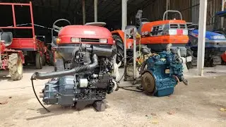 Kubota  950 | Mitsubishi K3D Hộp Số Chạy Giá Trong Video : 0373453633 - 0972547272