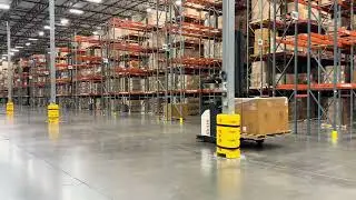 Humro ATLAS AR29 | Autonomous Reach Truck for Vertical Storage Automation
