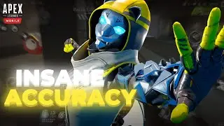 INSANE ACCURACY AIM No Gyroscope Gameplay 60 FPS | Apex Legends Mobile Indonesia