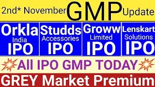 Orkla India IPO | Groww IPO | Lenskart IPO GMP | Studds IPO GMP | Upcoming IPO 2025 Stock Market Tak