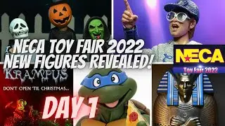 NECA Toy Fair 2022 Day 1 New Figures Revealed!!!