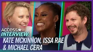 Kate McKinnon, Issa Rae, & Michael Cera Gush Over 'Barbie' Experience