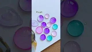 Purple 💜 And Other Beautiful Colours Mixing.#asmr