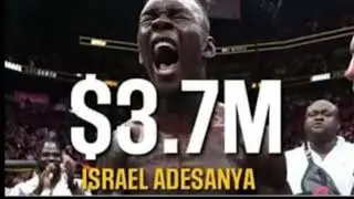 UFC Top paid salaries #ufc287#ufc #mma #boxing #bjj #kickboxing #muaythai #jiujitsu