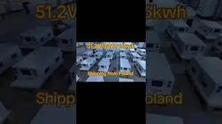 Stacked LiFePo4 Battery 51.2V320Ah Battery 16Kwh battery pack EU stock