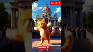 T&iacute;tulo: Pixel Cat Dance at Odessa Opera House😸Gato Pixel Bailando en la &Oacute;pera de Odesa #dancingcat