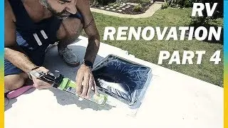 Fan-Tastic Vent Install // 360 Siphon Install // RV MOTORHOME RENOVATION DIY PART 4 | S1E13