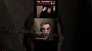 Top 3 Funniest Horror Game Moments 🔥😱  #funnyhorror #memes #gaming