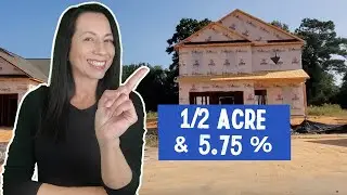 NEW HOMES with HALF ACRE of Land