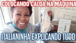 COMO COLOCAR CALDA NA MÁQUINA ITALIANINHA EXPLICANDO TUDO #empreendedorismo