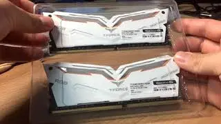 แกะกล่อง RAM TEAM T-Force Night Hawk DDR4 บัส 3000