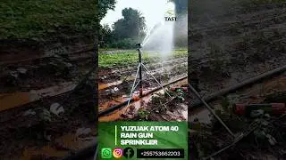 Rain gun sprinkler irrigation system yuzuak ATOM 40 Rain gun #tast #raingun #farming#youtube#shorts
