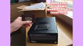UNBOXING - 7th ARMY Membership Kit (2020-2021) | Beautiful Flowers