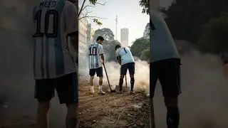Ronaldo And Messi Saves Earth #planting #plantingtree #greenearth