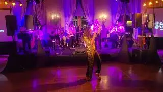 PAB at the Jonathan Club.  Swiss Gala Event in Downtown L.A.   Ro is on 🔥🔥🔥 welcoming the Guests.