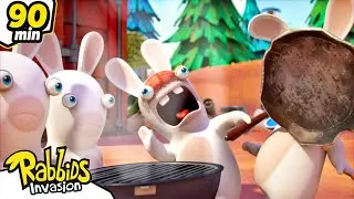 Kaninchen VS fleischfressende Pflanze | Rabbids: Invasion der Rabbids 🐰 | Cartoon für Kinder