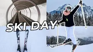 Skiing Near Seattle 🎿🏔️ | Ski Day at The Summit at Snoqualmie | Winter Activities Mini Vlog