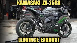 KNALPOT LEOVINCE || KAWASAKI ZX-25RR || NGEBASS SUARA NYA ~ Jeri Carlone