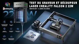 ➡️Test Creality Falcon 2 22W le graveur laser ultra puissant pour toutes vos découpes !